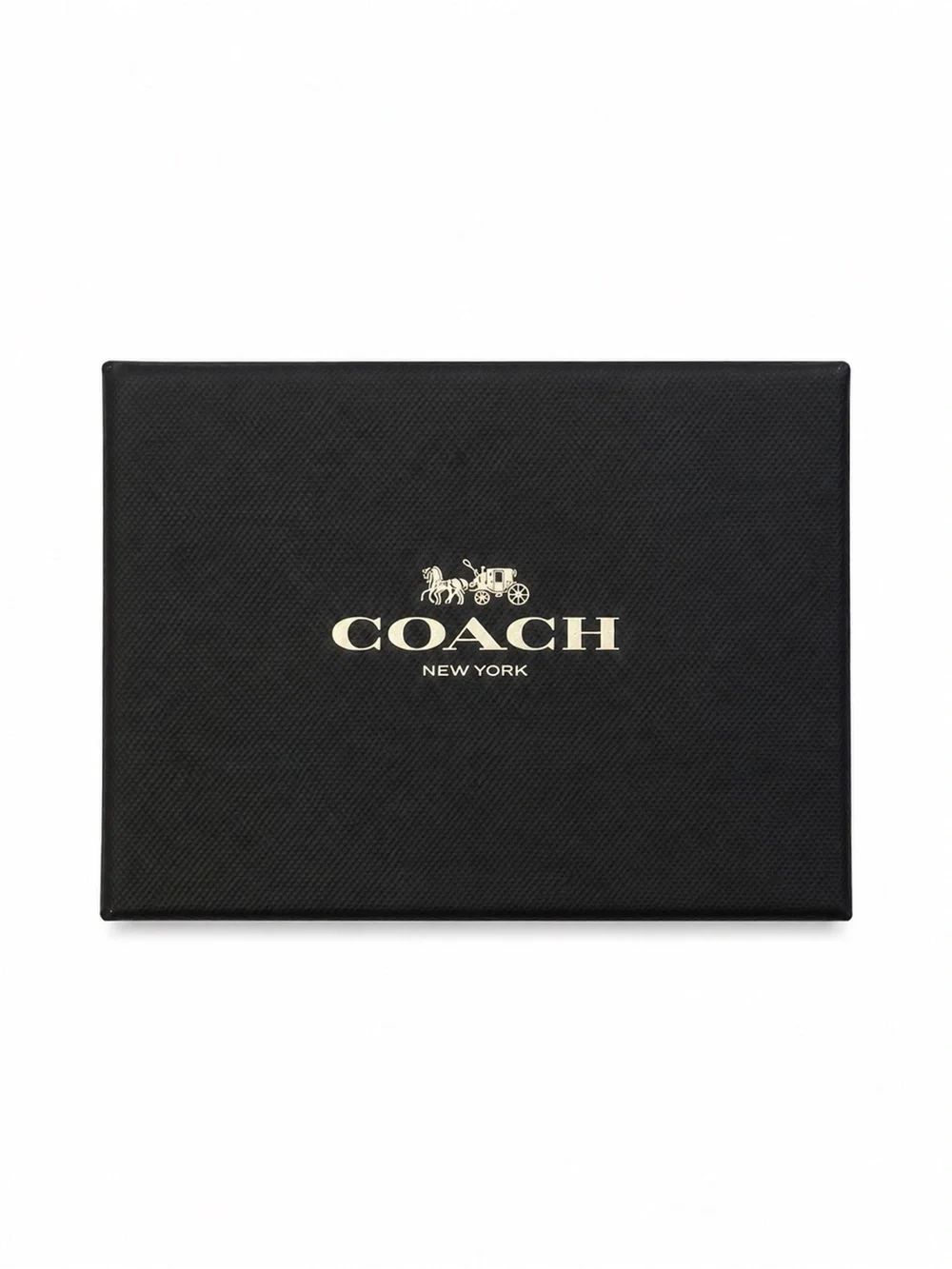 Coach Gift Box Packaging with Tissue Paper – Empty Box
